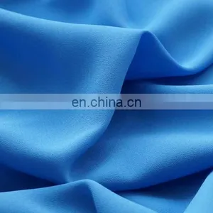 75D Polyester Moss Crepe Fabric Soild Color High Quality Moss Crepe Fabric thumbnail-1