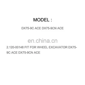 DIESEL ENGINE PARTS BOLT PLATED M8X55 2.120-00148 FIT FOR WHEEL EXCAVATOR DX75-9C ACE DX75-9CN ACE thumbnail-1