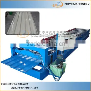 Cold Steel Sheet Metal Rolling Forming Machine /Corrugated Metal Sheet Roofing Making Machines thumbnail-5