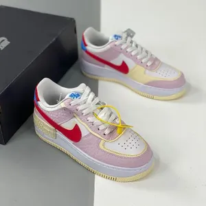 Nike Air Force 1 Shadow Shoes Shadow Barely Green Crimson Tint thumbnail-1