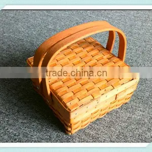 Small Wooden Promotion Basket thumbnail-1