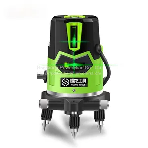 Green Light 2 3 5-Line Laser Level Meter With AA Battery thumbnail-1