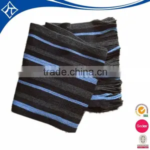 Soft Fashion Wool Scarf Man Strip thumbnail-2
