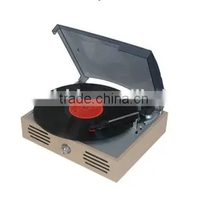 Classic Vintage Design!!! Simple Turntable& Vinyl Record LP& Gramophone With PC Link thumbnail-2