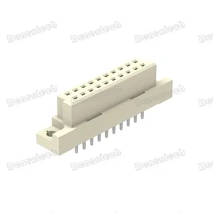 Denentech High Quality Dual Row Straight 20P Female DIN41612 Connector thumbnail-4