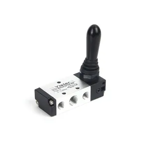 Airtac Type 4H210-08 2 Position 5 Way Pneumatic Switch Air Hand Control Push Pull Valve thumbnail-3
