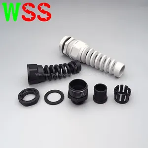 China Factory Plastic Strain Relief Cable Gland IP68 M12 M16 M20 M25 PG thumbnail-2