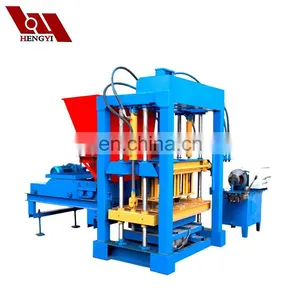 Interlocking Brick Machine Making/ Concrete Block Making Machine in Ghana QT4-25BH thumbnail-3
