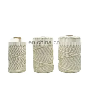 Wholesale Widely Used Superior Single Strand Cotton Macrame Cord Quality Natural Cotton Rope thumbnail-1