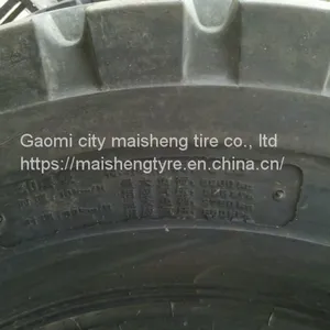 Industrial Crane Tyres 1200-24 Construction Machinery Port Facade Crane Tyres Grade 24 thumbnail-1