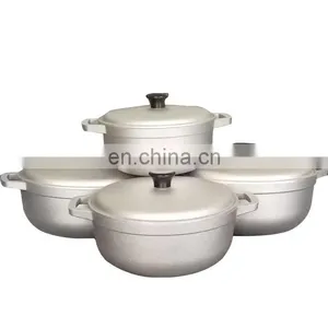 20 22 24 26CM Die Casting Kitchen Aluminum Pot Aluminum Cookware Sets thumbnail-1