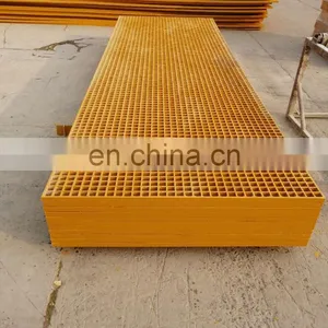 Fibreglass Walkway Plastic Flooring Sheet Car Wash Drain Grating thumbnail-4