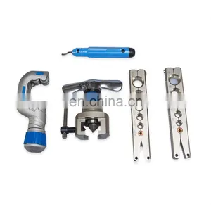 Kit de herramientas de abocinado para refrigeración, herramienta de abocinado de tubería de freno para tubería de cobre CT-809 thumbnail-3
