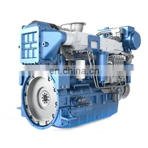 Factory Direct Sale 400hp Weichai WD12 Series WD12C400-21 Marine Diesel Engine thumbnail-1