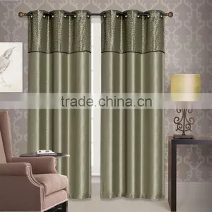 Solid Chenile Window Curtain thumbnail-1