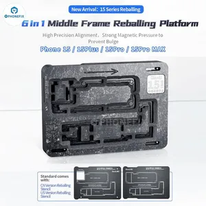 QianLi IPhone 15 Series Middle Frame Reballing Platform 6 In 1 Set thumbnail-1