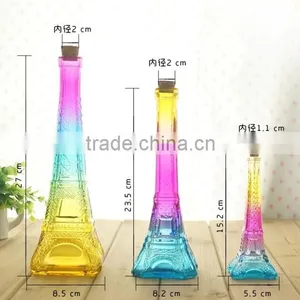 Crackle Glass Vase Ases Modern Romantic Wedding Decorators thumbnail-1