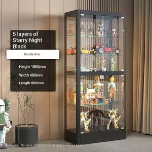 Modular Glass Display Unit Model CW-400 | Customized Size Support | for Corporate History Wall thumbnail-1