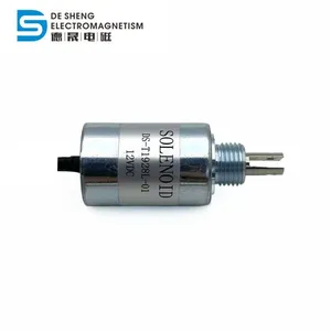 Hot Sale DS-T1928L-01 DC 12v Push Pull Type Tubular Solenoid For Embroidery Machine thumbnail-3