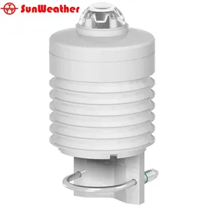 Weather Station: PC-8 Integrated Automatic Weather Station-PM2.5 PM10 Noise Sensor Outdoor Dust Monitoring System RS485 RS232 thumbnail-3