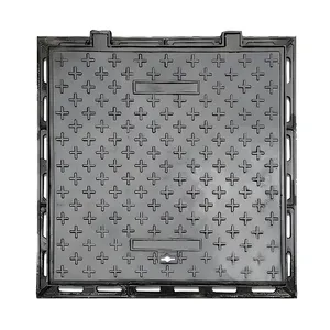 EN124 Light Duty Watertight Iron & Steel Round Manhole Cover ISO 9001 Certified Jingdong Brand Made in China thumbnail-4
