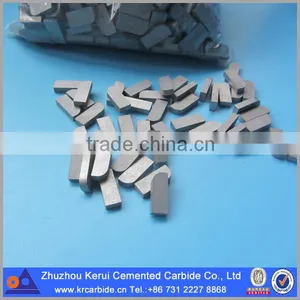 ANSI P20/P30/P40 Welding Tips Tungsten Carbide Tips for Brazed Tool Bits thumbnail-3