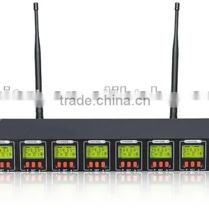 OK-8 UHF/PLL 8 Channel Wirelesss Microphone thumbnail-1