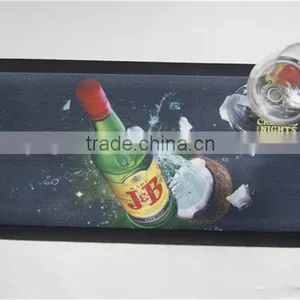 High Quality Super Water Absorbable Bar Mat, Rubber Bar Counter Mat With Custom Printing Supplier's Choice thumbnail-5