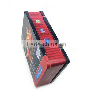 Metal Rectangular Electronic Storage Tin Cans thumbnail-2