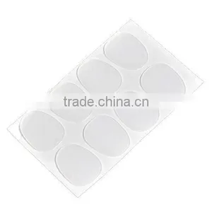 0.8mm 8pcs/set Saxophone Mouthpiece Patches Pads Sax Cushions AltoTenor White Silicone thumbnail-1