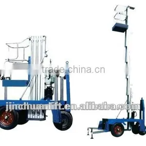 YBC Portable Lift Table/ Single Mast Lift Platform/ Small Man Lift thumbnail-1