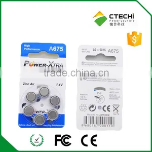 Hearing Aid Battery A312 A10 A675 A13 1.4V Coin Cell thumbnail-5