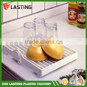 Plastic Kitchen Dish Folding Drying Rack thumbnail-3