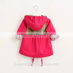2016 Autumn & Winter Kids Coat Long Frocks Children Boutique Clothes Winter Jacket Girls Overcoat thumbnail-5