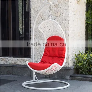 Patio Rattan Sofa Wicker Hanging Chair Stand Outdoor Hanging Lounge Chair thumbnail-6
