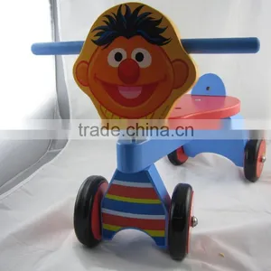 Kids Ride on Wooden Car Toys thumbnail-1