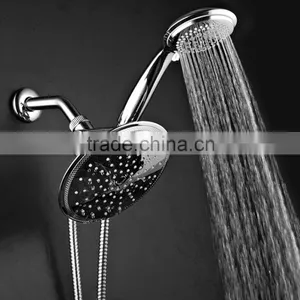 3-way Rainfall Shower-Head and Handheld Shower thumbnail-4