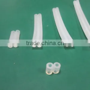 Food Grade FDA Dual Lumen Silicone Tubing /double Hole Silicone Tube thumbnail-2