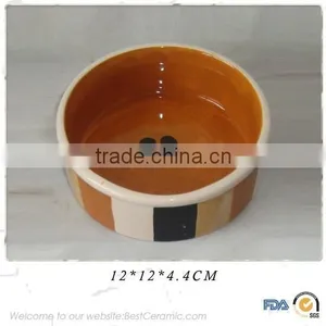 High Quality Factory Selling Cheap Cute Ceramic Pet Bowl thumbnail-3