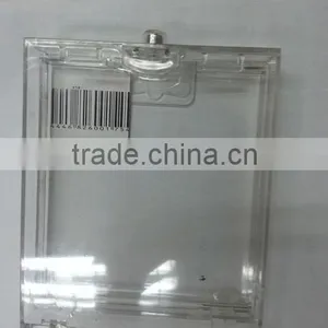 Retail Store Anti Theft Display 8.2MHZ/58KHZ PC Tranparent Safer Box With Spring Lock thumbnail-1