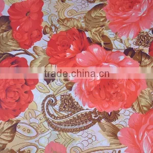 100%polyester 3D Printed Luxury Bedding Sets Flower Sheet Set thumbnail-1