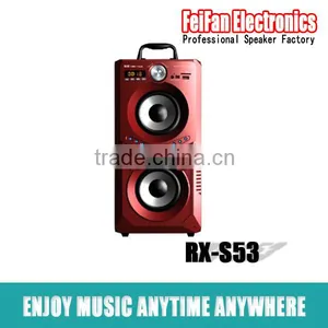 Top Sale 5.0 Inch Portable Bluetooth Speaker With Led Light thumbnail-1