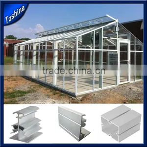 High Quality Electrophoretic Wood Grain Greenhouse Aluminum Profile thumbnail-1
