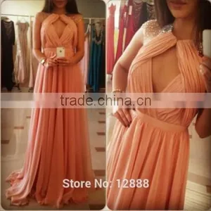 Embroidery Elegant Chiffon Prom/Evening Dress Special Occasion Dress thumbnail-1