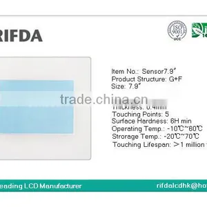 7.9 Inch Touch Screen Panel for Laptop thumbnail-2