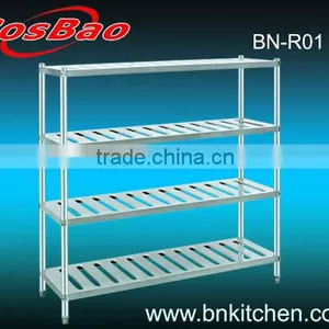 Stainless Steel Disassembled Kitchen Shelving Unit thumbnail-2