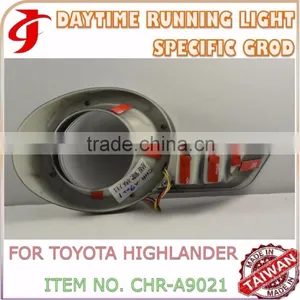High Quality FOR TOYOTA HIGHLANDER LED CAR DRL Daytime Running LIGHT thumbnail-4