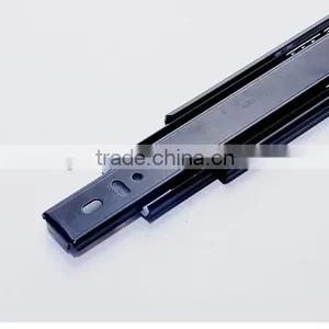 2016 New Coming Wholesale 45mm Black Damper Drawer Channel /drawer Rail /drawer Slide thumbnail-2