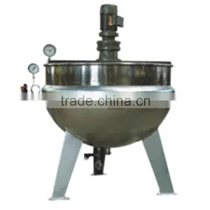 Food Grade CE Certificate Steam Jacketed Cooking Kettle Stainless Steel Cookware Set thumbnail-2