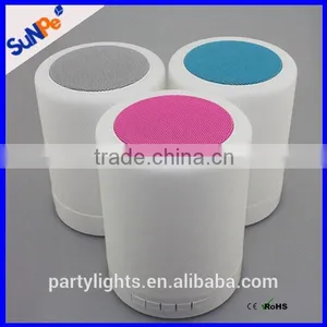 Color Changing Table Lamp Bluetooth Speaker Mini Portable With Memory Card Quality Choice thumbnail-1